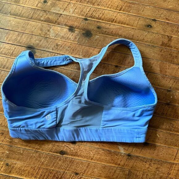 Lululemon blue racerback high impact XXS Athleisure bra - Picture 2 of 2